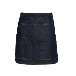 Denim waist apron