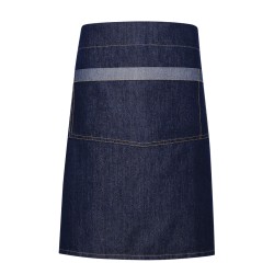 Denim domain waist apron