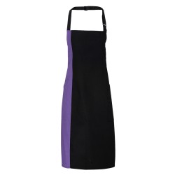 Contrast Bib Apron