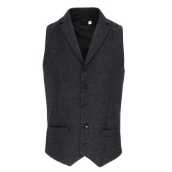 Men's herringbone waistcoat