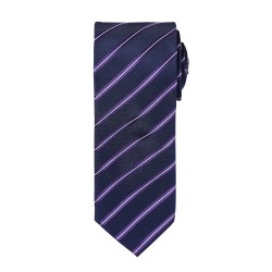 Sports stripe tie