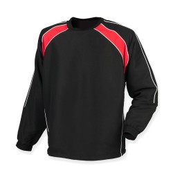 Crew neck warm-up drill top