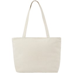 Sac shopping zippé coton...