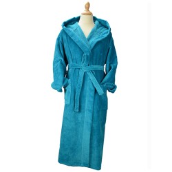 DeLuxe Velour Bathrobe with...