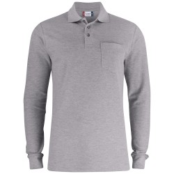 Basic Polo Pocket L/S