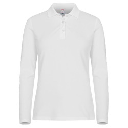 Stretch Premium Polo L/S Women