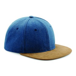 Suede Peak Snapback