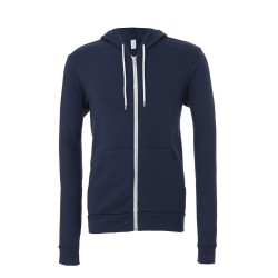 UNISEX FLEECE FULL-ZIP HOODIE