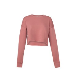 WOMEN'S CROPPED CREW FLEECE