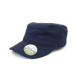 Organic Cotton Army Cap Washed