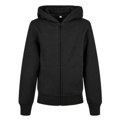 Organic Basic Kids Zip Hoody