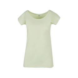 LADIES WIDE NECK TEE