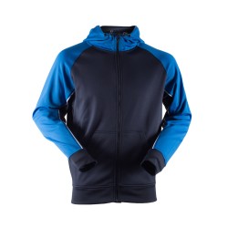 Panelled sports hoodie