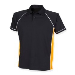 Piped performance polo