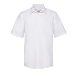 Men`s Short Sleeve Poplin...