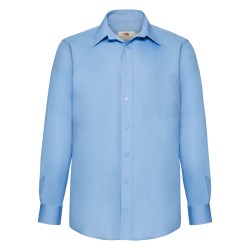 Men`s Long Sleeve Poplin Shirt