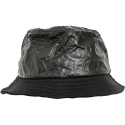 Crinkled Paper Bucket Hat