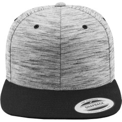 Stripes Melange Crown Snapback