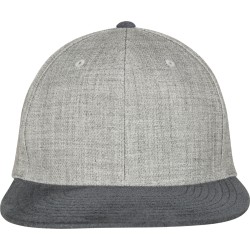 Melange Velour Snapback