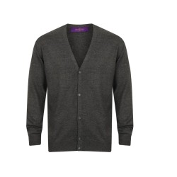 MEN'S V BUTTON CARDIGAN