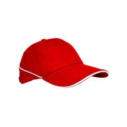 Cap White-Stripe