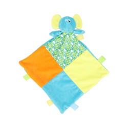 Baby multi-coloured comforter