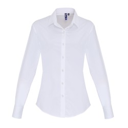 Chemise popeline stretch en...