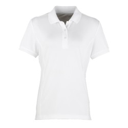 Polo piqué Coolchecker® Femme