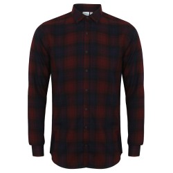 Brushed check casual shirt...