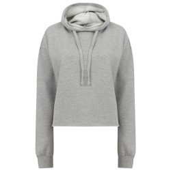 Women's cropped slounge hoodie