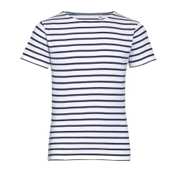 Kids´ Round Neck Striped...