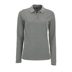 Women´s Long-Sleeve Piqué...