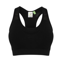 Women's seamless sports bra