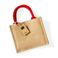 Jute Mini Gift Bag