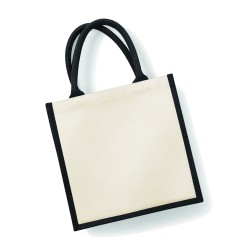 Printers Midi Jute Tote