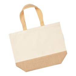 Jute Base Canvas Tote XL