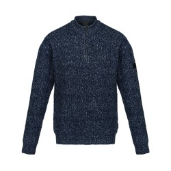 Solomon Zip-Neck Knitted...