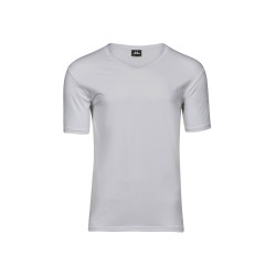 STRETCH V-NECK TEE