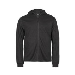 ATHLETIC HOODED FULL ZIP SWEAT